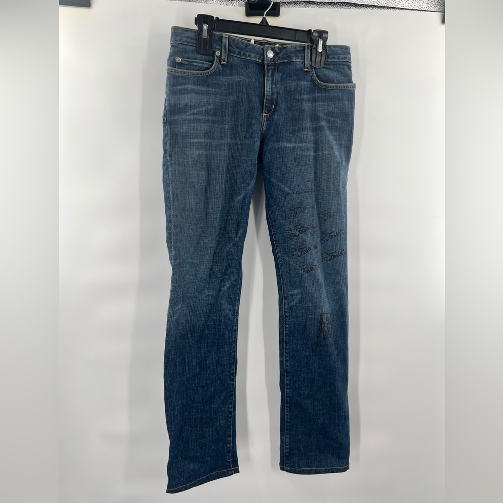 Paper Denim & Cloth 1988 graffiti blue jeans boredom size 30